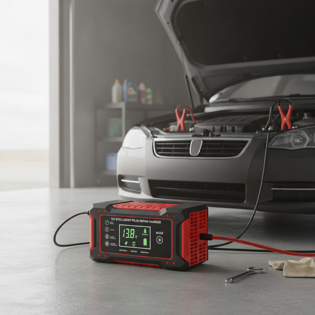 CARGADOR REPARADOR DE BATERIAS PARA AUTO