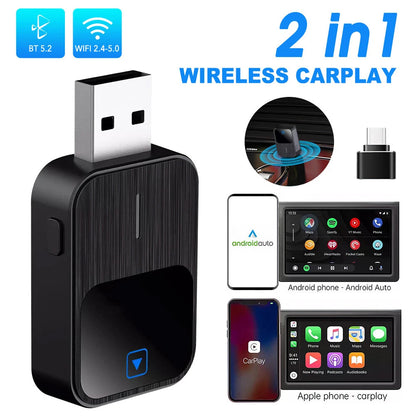 Wireless Carplay Android Auto Adapter